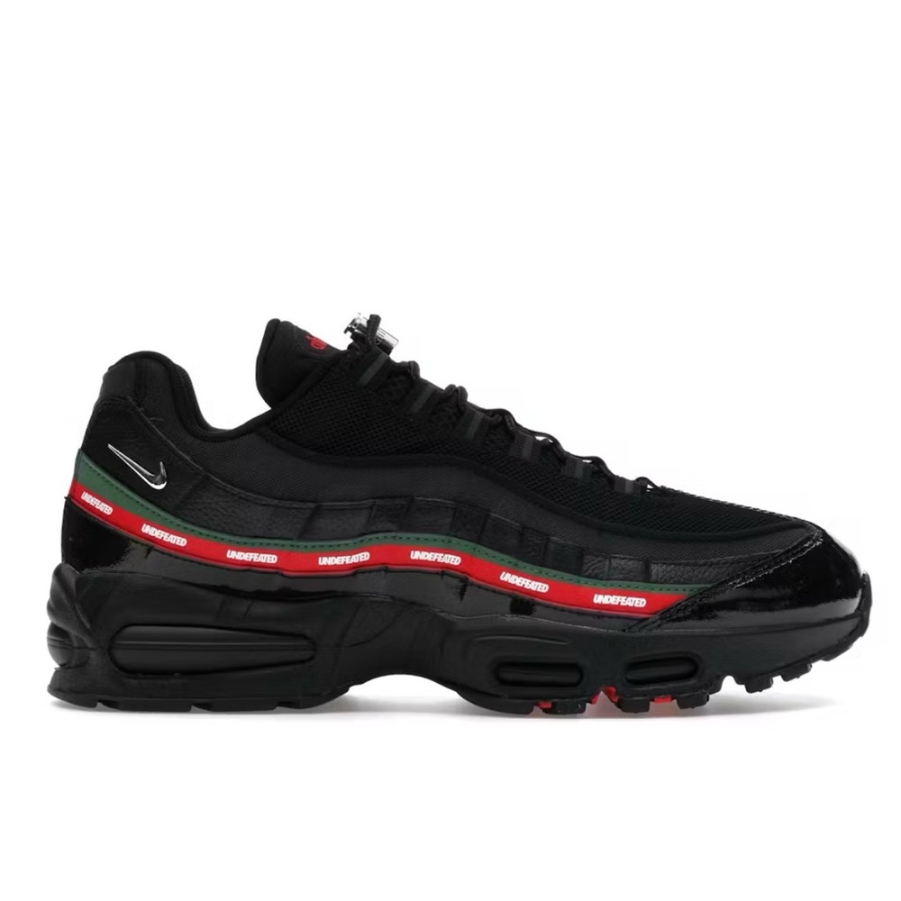 Undefeated Black and Red Men's Shoes